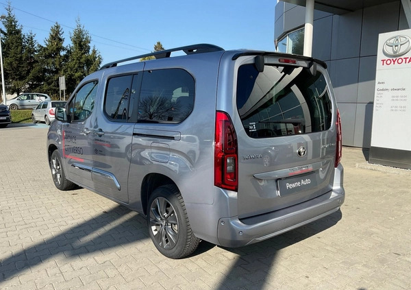 Toyota Proace City Verso cena 165900 przebieg: 34831, rok produkcji 2023 z Gostyń małe 137